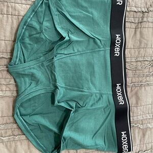 Woxer boy short. M. Jade green
